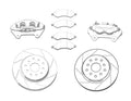 TERAFLEX BIG BRAKE CALIPER 56MM FR JK 4303415