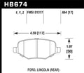Centric OE Grade Rear Brake Kit (2 Wheel)