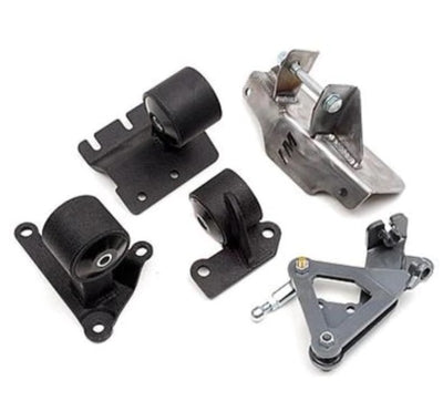 92-95 Civic Replacement Billet Left Hand Mount B/D-Series 500 HP 95A Red Innovative Mounts