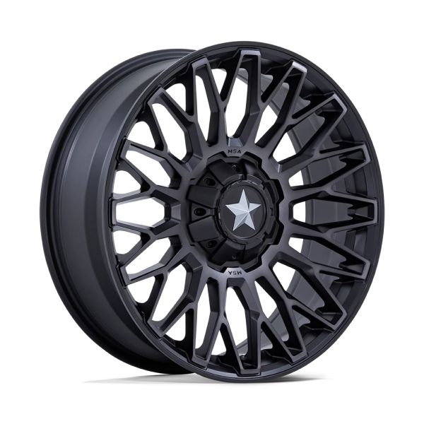 MA050 15X7 4X137/156 M-BLK DDT 10MM