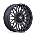 MA050 15X7 4X137/156 M-BLK DDT 10MM