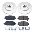 Power Stop 17-18 Honda CR-V Front Z17 Evolution Geomet Coated Brake Kit