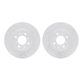 DFC 90-17 Acura Integra Front Drilled & Slotted Geoperformance Rotors