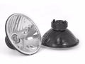 Rugged Ridge Round Crystal H2 Headlights 65-06 Jeep CJ / Jeep Wrangler