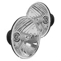 Rugged Ridge Round Crystal H2 Headlights 65-06 Jeep CJ / Jeep Wrangler