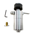~(2 lbs. 9X7X5)~ Breather Tank Dual 10AN - Black