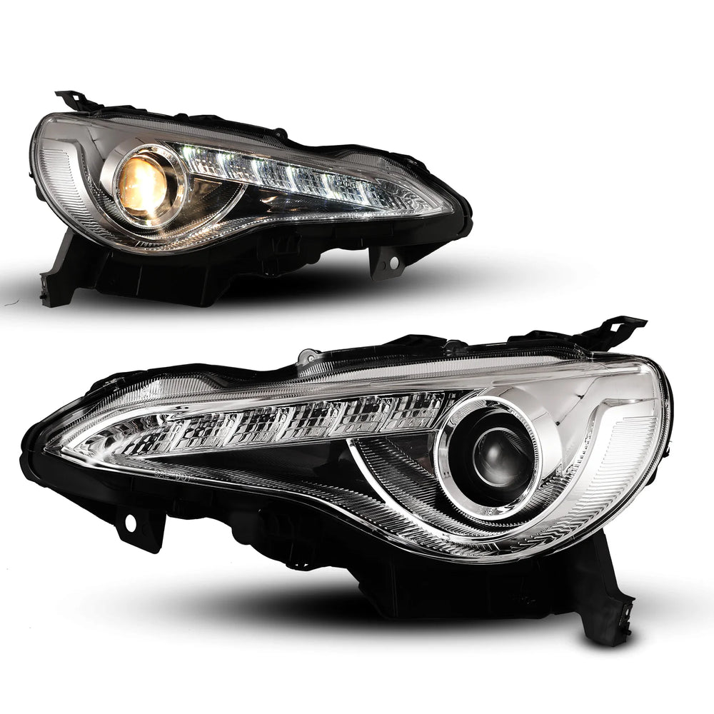 Winjet black headlights