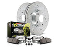 Power Stop 15-18 Volkswagen Golf Rear Z26 Street Warrior Brake Kit