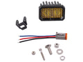 Diode Dynamics Stage Series 2 In LED Pod Pro - Yellow Flood Standard ABL Each