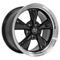 17 IN REPLICA WHEEL FR01 FITS FORD MUSTANG BULLITT RIM 17X9 BLACK WHEEL