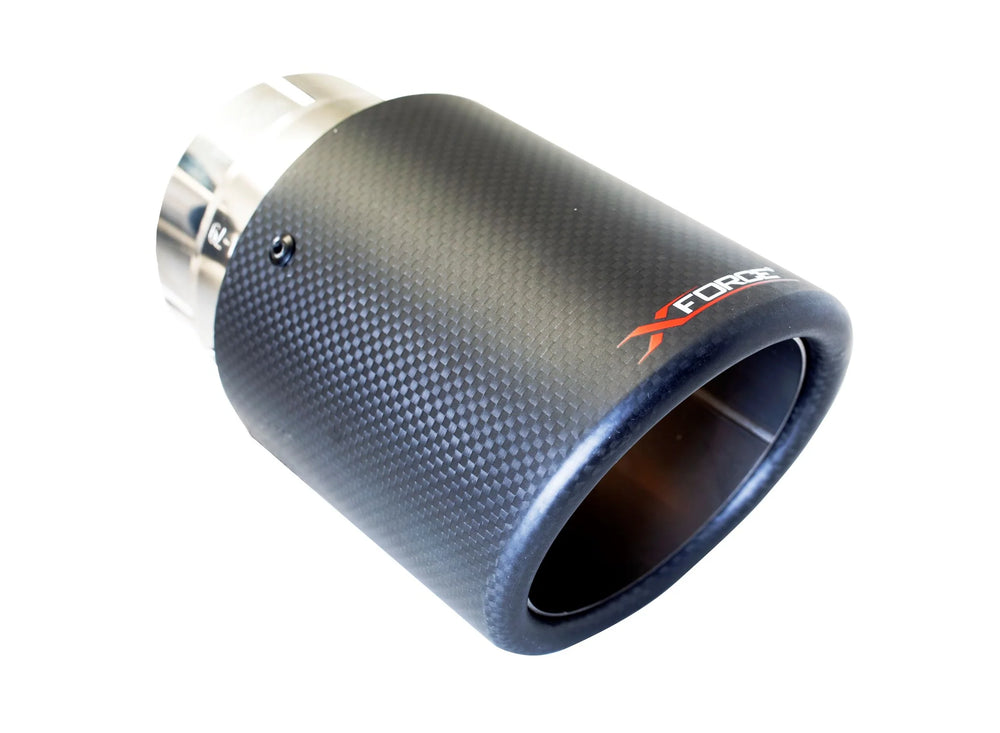 0914 VW GOLF MKVI R CARBON FIBER TIP (TCAW463 X2) (FOR ESVW07VMKCBS ONLY)