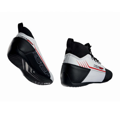 OMP Ks-2F Kart Shoes Red / Black Sz 37