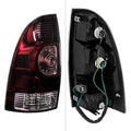 Xtune Toyota Tacoma 2009-2013 OEM LED Style Tail Lights Red Smoked ALT-JH-TTA09-OE-RSM