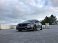 Aluminum Wheels 17x7.5 Evo 131B Satin Black 7 Spoke 40 Offset 5 on 110/5 on 115 Bolt Pattern 72.62 Bore Raceline