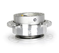 NRG Quick Release Kit - Silver Body/ Shinny Chrome Heart Cutout Ring