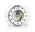 NRG Quick Release Kit - Silver Body/ Shinny Chrome Heart Cutout Ring