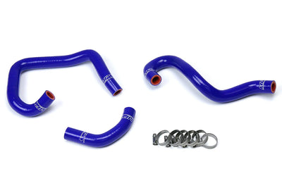 HPS Performance Black Reinforced Silicone Heater Hose Kit Coolant for Toyota 93-98 Supra MK4 2JZ Turbo Left Hand Drive