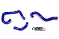 HPS Performance Black Reinforced Silicone Heater Hose Kit Coolant for Toyota 93-98 Supra MK4 2JZ Turbo Left Hand Drive