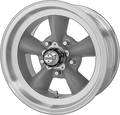 14x6 Torq-Thrust D Gray 5x114.3 Bolt Circle