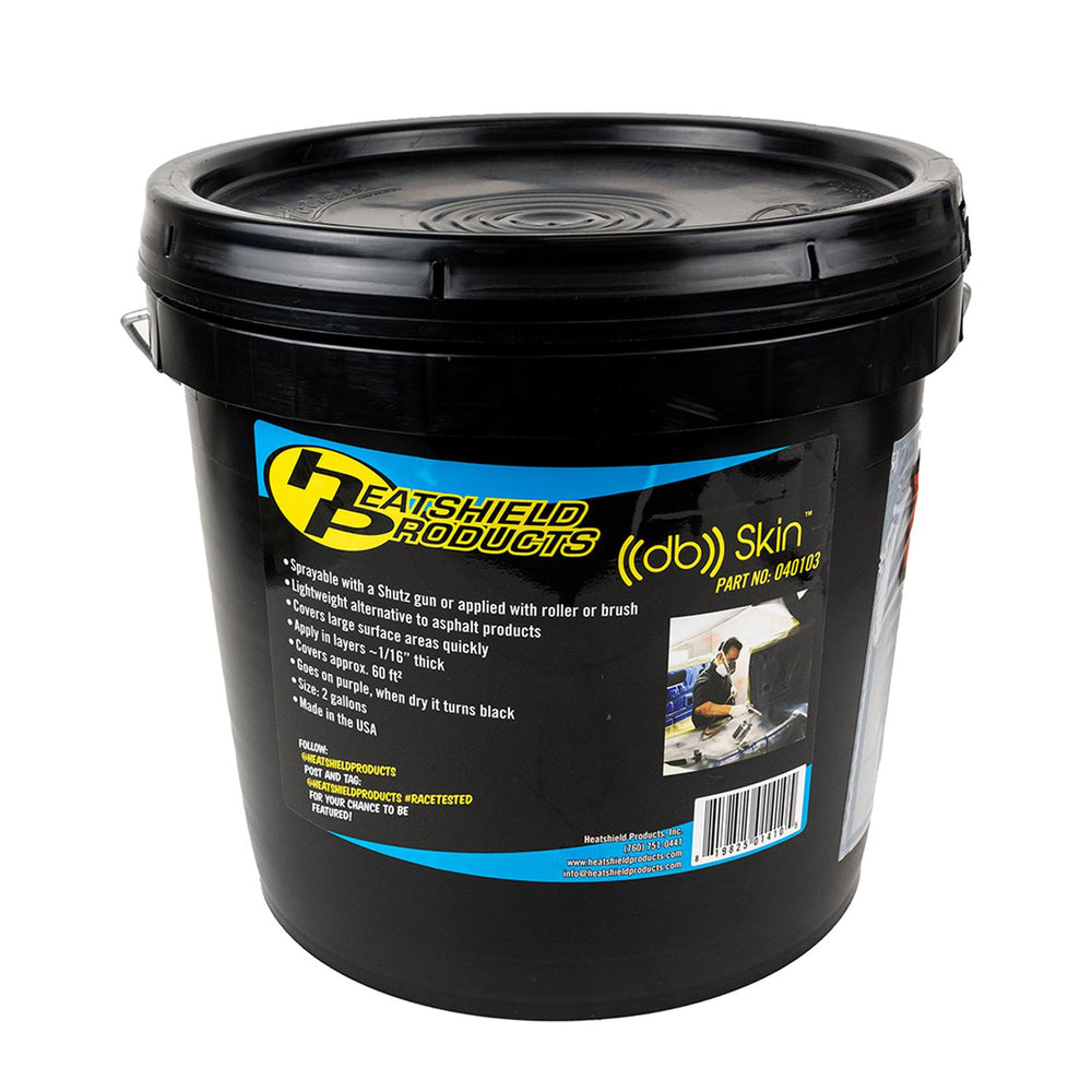 DB SKIN IS A WATER BASED SPRAYABLE VIBRATION DAMPING COMPOUND