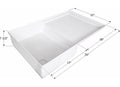 SHOWER COMBO PAN SP400PW PAN ONLY
