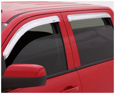 CHROME VENTVISOR - 4PC
