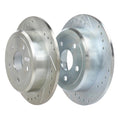 Power Stop 07-17 Jeep Wrangler Rear Evolution Drilled & Slotted Rotors - Pair