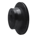 R1 97-05 Chevrolet S10 Rear Right Drilled & Slotted Black Brake Rotor