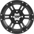 ITP SS 212 12x7 / 4x137 BP / 5+2 Offset Black Wheel