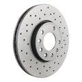 Brembo 10-11 Saab 9-3X Front Premium Xtra Cross Drilled UV Coated Rotor