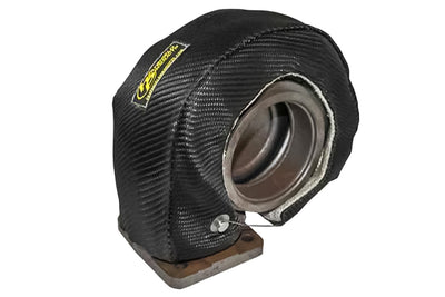 CUSTOM FIT TURBO HEAT SHIELD REDUCES LAG AND INCREASES PERFORMANCE