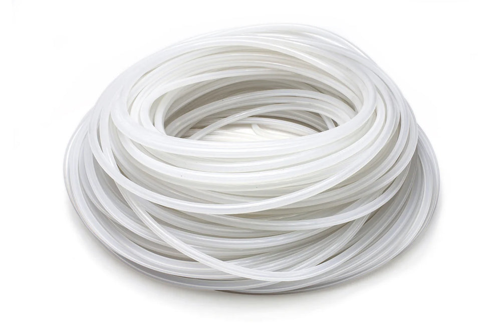 HPS Performance 9/32 (7mm) ID Clear High Temp Silicone Vacuum Hose - 50 Feet Pack