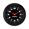 VELOCITY 2 5/8IN CLOCK BLACK