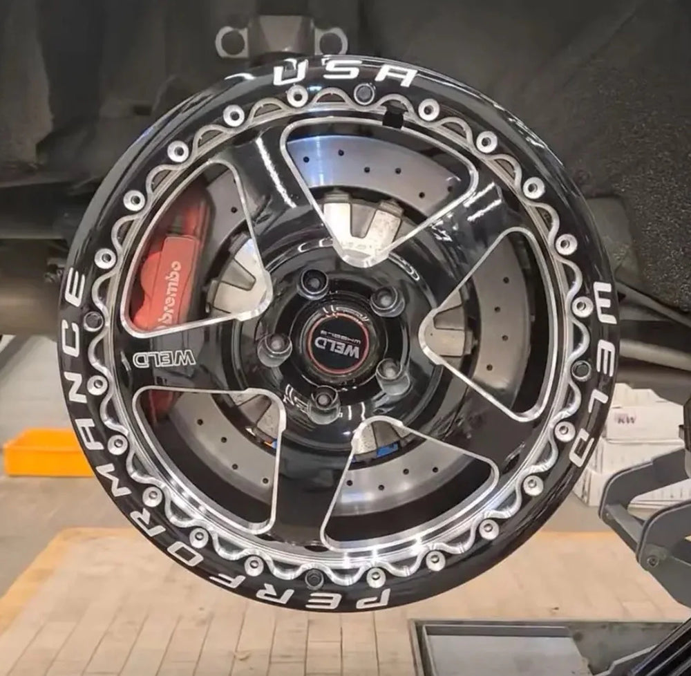 Weld Performance RF 17in Beadlock Ring A - Satin Black