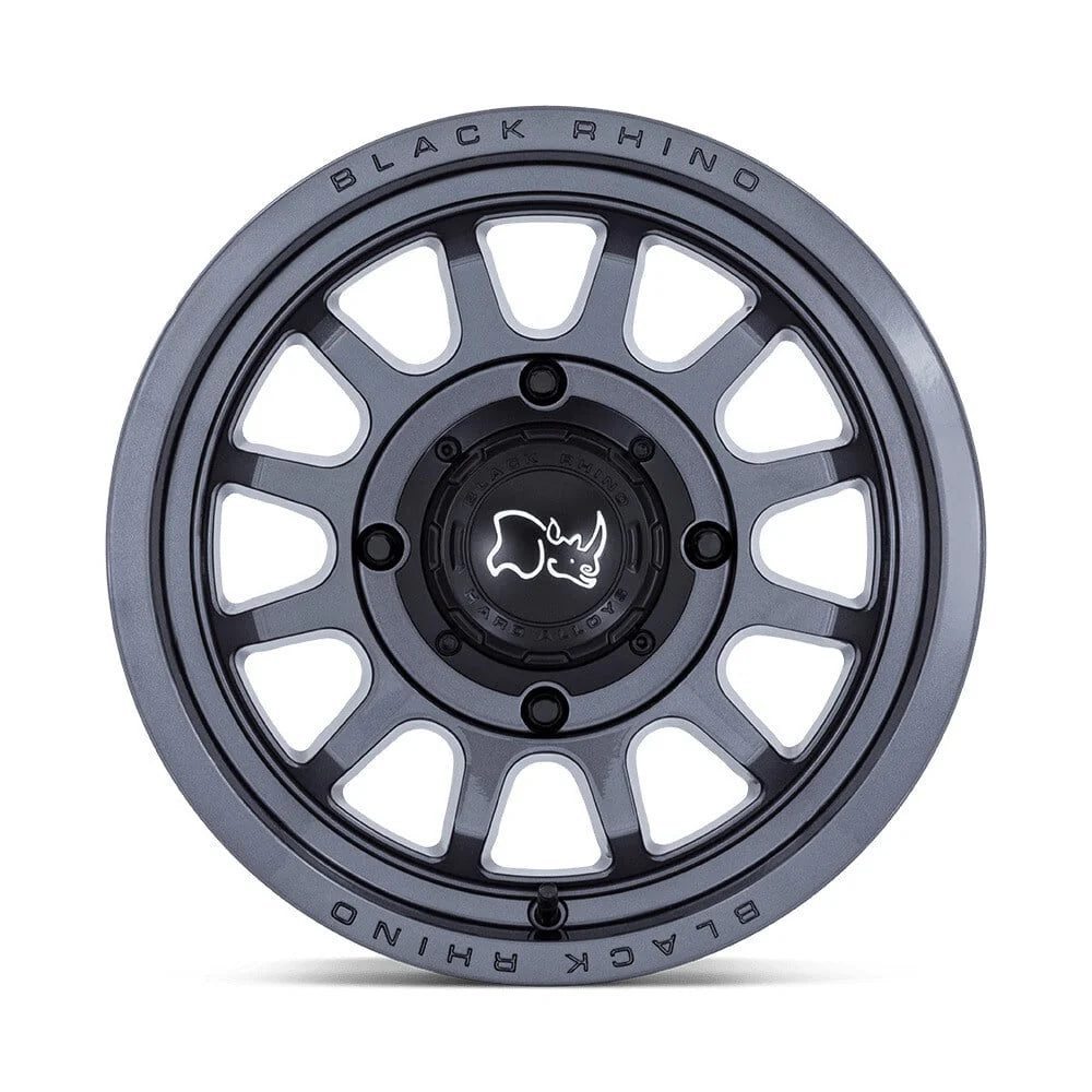 BLACK RHINO HARD ALLOYS - UTV BU001 14X7 4X137 G-GNMTL 10MM - BU001AX14704810
