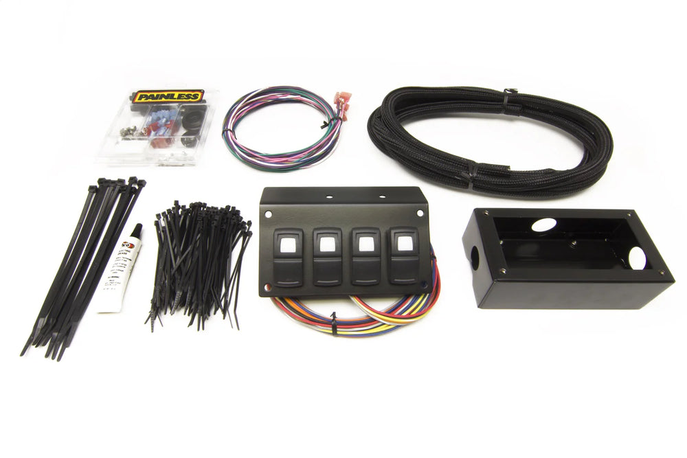 TRACK ROCKER 4 SWITCH CUSTOMIZABLE FLANGED MOUNT