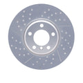 DFC 12-21 BMW 330i Front Hi-Carbon Alloy Geomet Coated Rotor - Dimpled and Slotted