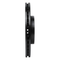 R1 10-13 Ford Transit Connect Front Right Drilled & Slotted Black Brake Rotor