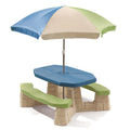 NATURALLY PLAYFUL PICNIC TABLE W/ UMBRELLA