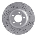 R1 07-15 BMW 335I Front Right Drilled & Slotted Geoperformance Rotor