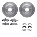 R1 Concepts E- Line Series Brake Rotor with Ceramic Brake Pads Hdw Fits Chevrolet Camaro