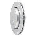 R1 Concepts Brake Rotor Drilled and Slotted Silver Fits Dodge Durango