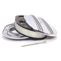 12x2 Alum Oval Finned A/C Polished