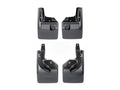 WeatherTech 2018+ Jeep Wrangler JL No Drill Mudflaps - Black