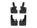 WeatherTech 21-22 Ford Bronco (Bumper Style 1) Front & Rear No Drill Mudflaps - Black