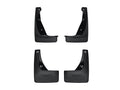 WeatherTech 18-24 Volkswagen Atlas / 20-24 Atlas Cross Sport F&R No Drill Mudflaps - Black