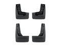 Black No Drill MudFlaps Subaru Crosstrek 2018 - 2023