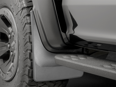 Black No Drill MudFlaps Subaru Crosstrek 2018 - 2023