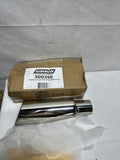 Gibson Round Single Wall Angle-Cut Tip - 3.5in OD/2.25in Inlet/12in Length - Stainless