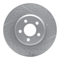 R1 97-04 Porsche Boxster Front Right Drilled & Slotted Geoperformance Rotor